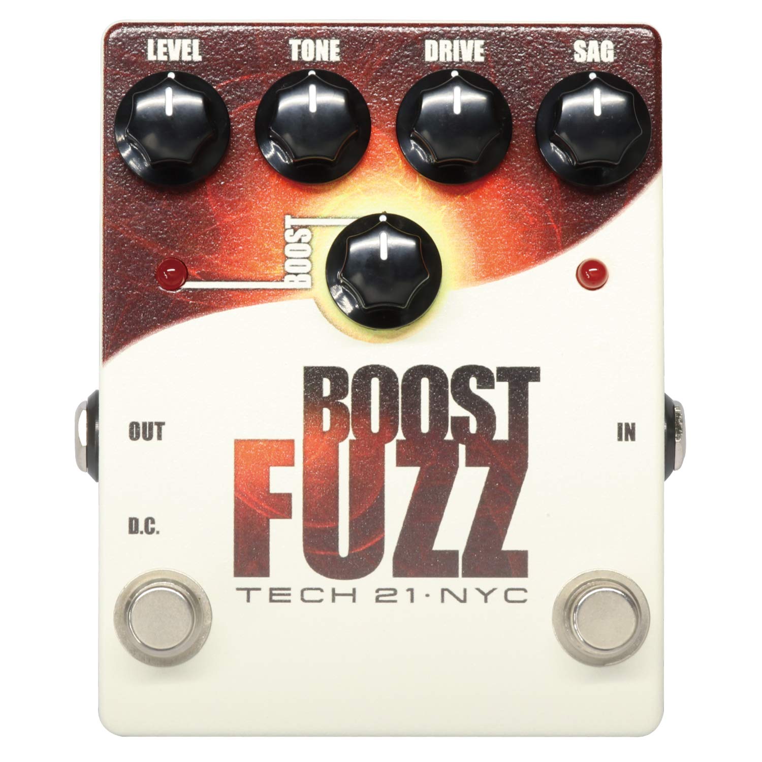 TECH21 BOOST FUZZ Electric guitar effects Distortion - overdrive